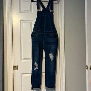 New York & Company Soho Denim Overalls
